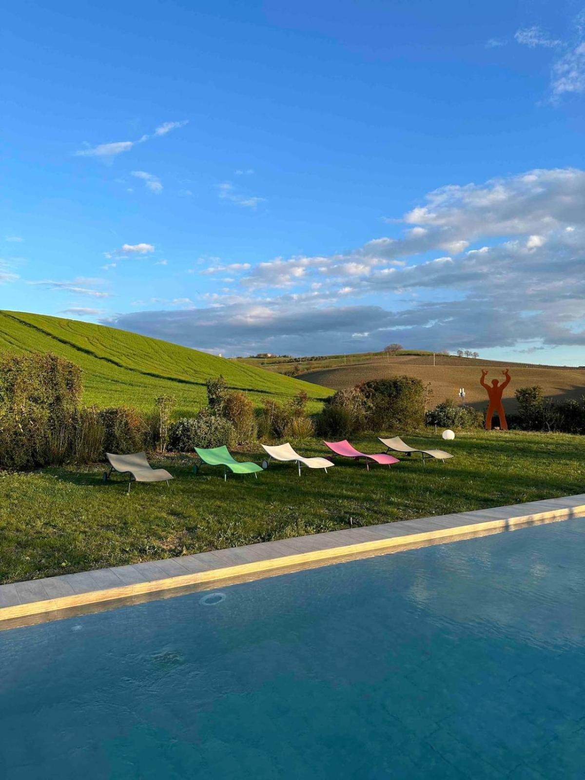 Villa Il Giardinello Montalcino Eksteriør billede